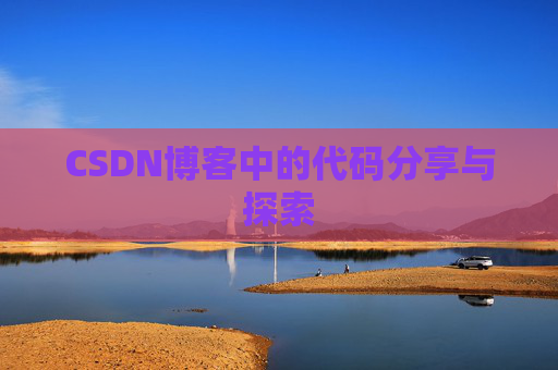 CSDN博客中的代码分享与探索 CSDN博客中的代码分享与探索